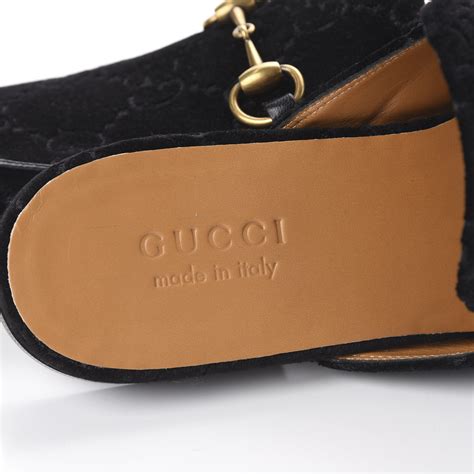 gucci velvet slippers for men|designer Gucci slippers for men.